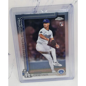 2025 Topps Chrome Update #USC39 Jack Dreyer Los Angeles Dodgers Rookie (RC)